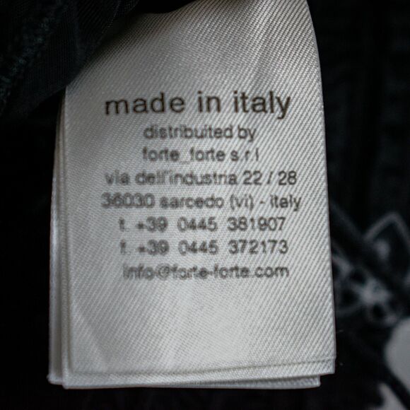 Forte Forte Women's wide leg elastic waist Pants Crop size 0 - Picture 6 of 10